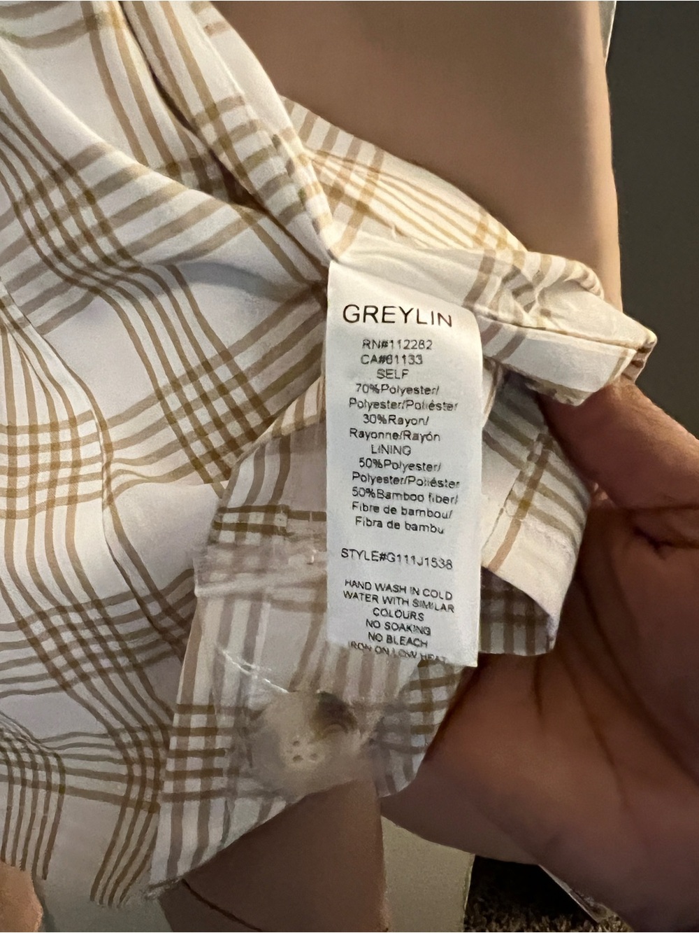 Anthropologie Greylin Nate Soft Twill Trench Coat Midi Belted Double Breasted XS - Picture 15 of 16